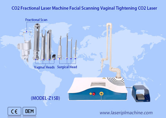 Harga yang bagus Mesin Laser CO2 Pecahan Super Pulsa Untuk Penghapusan Laser Spot on line