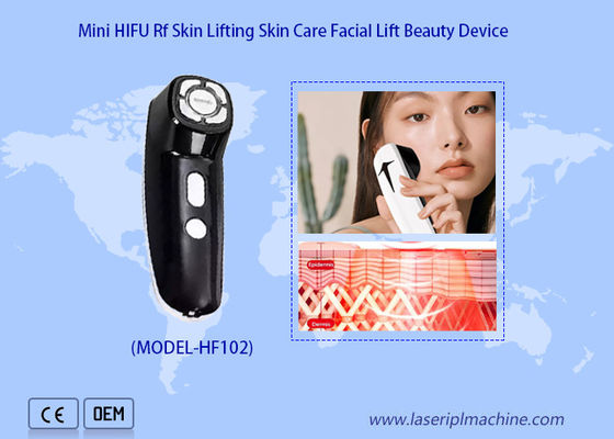 Harga yang bagus Rf Personal Ultrasound Hifu Beauty Machine Mengencangkan Wajah Anti Kerut on line