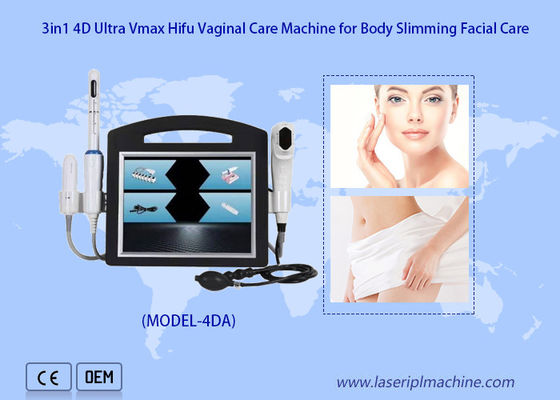 Harga yang bagus 3 In 1 Hifu 4d Machine Portable Anti Aging Vagina Mengencangkan Penghapusan Kerut on line