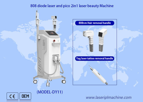 Harga yang bagus 808 Nm Yag Laser Diode Hair Removal Machine 500w 1600w Untuk Wajah Dan Tubuh on line