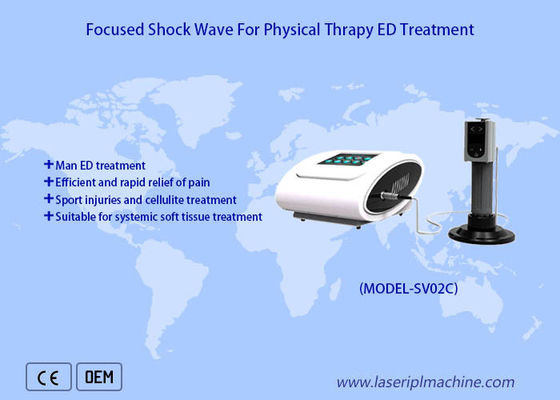 Harga yang bagus Eswt Focus Therapy Shock Wave Machine Fisioterapi 1-16hz on line