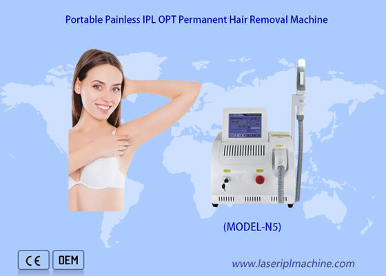 Harga yang bagus Rumah Gunakan Mesin Penghilang Rambut Laser Ipl 610nm Peremajaan Kulit Permanen on line