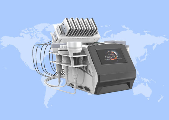 Harga yang bagus Portable 80k Cavitation Vacuum Rf Machine 7 In 1 Untuk Pembakaran Lemak Body Contouring on line