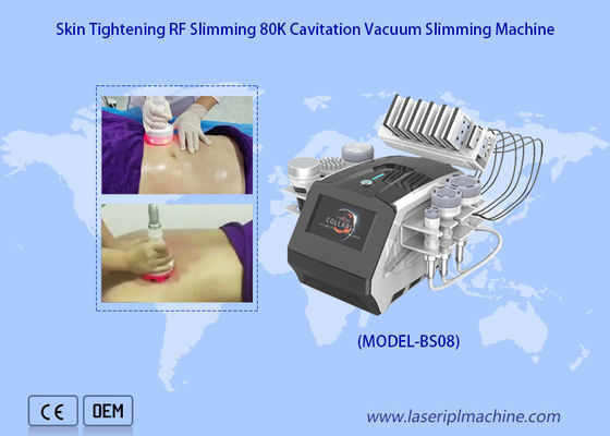 Harga yang bagus 80k Rf Cavitation Vacuum Device Ultrasonic Skin Lifting Fat Removal Lipo Laser Pads Kecantikan on line