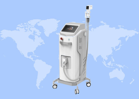 Harga yang bagus Profesional 12*26mm Spot Diode Laser Mesin Peremajaan Kulit Gaya Vertikal on line