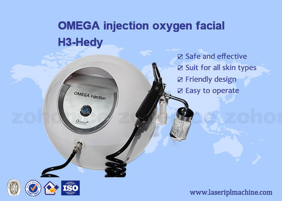 Harga yang bagus Omega 75W Skin Rejuvenation Machine , Oxygen Facial Machine For Spa on line