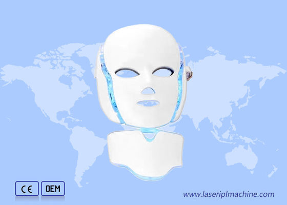 Harga yang bagus 7 Warna Led Pdt Penghapusan Kerutan Wajah Topeng Terapi Cahaya Penggunaan Rumah on line