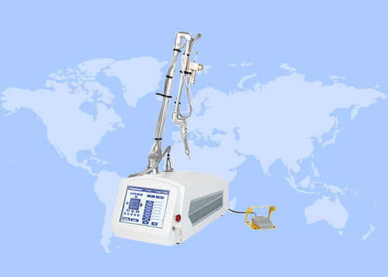 Harga yang bagus Portable 10600nm Co2 Fractional Laser Machine Penghapusan Pigmen Pengetatan Vaginal on line