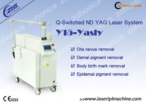 Harga yang bagus Q Switched Nd Yag 1064nm 532nm 755nm Pico Mesin Penghapusan Tato Laser Kedua on line