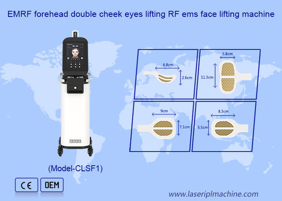 Harga yang bagus EMRF dahi pipi ganda mata mengangkat kulit mengencangkan RF ems V mesin wajah on line