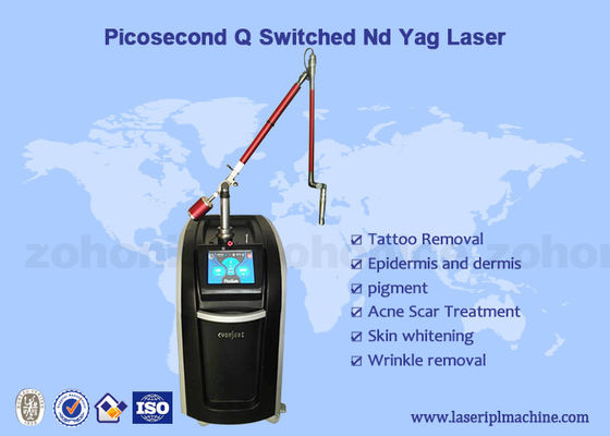 Harga yang bagus 2000W High Power picosecond Laser Machine / Mesin Penghapusan Tato 100-3000mj on line