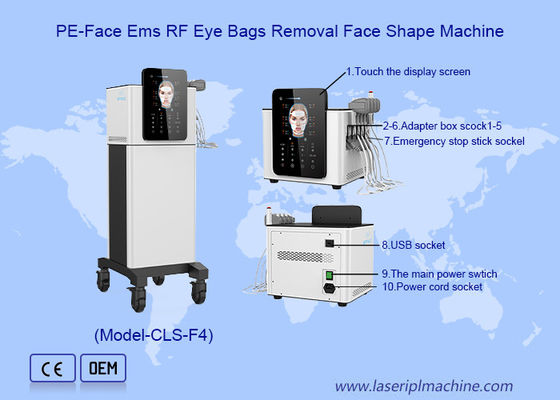 Harga yang bagus EMS Microcurrent Machine Lifting Wajah Mengencangkan pipi Mengencangkan kulit dengan wajah dan tubuh on line