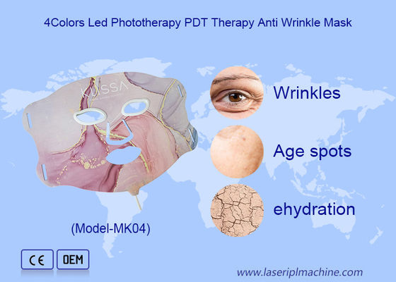 Harga yang bagus 4 Level Infrared Light Face Mask Intensitas LED Peralatan Kecantikan Rumah on line