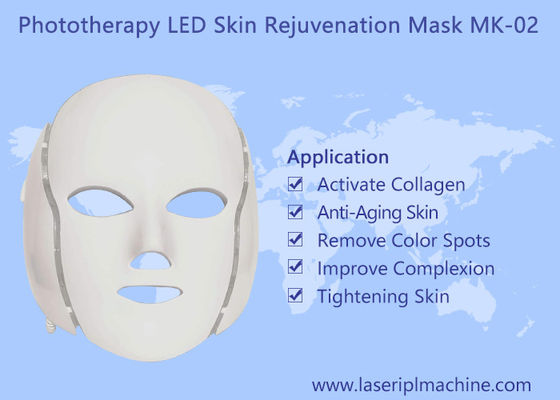 Harga yang bagus Profesional 7 Warna Led Peremajaan Kulit Phototherapy Beauty Mask on line