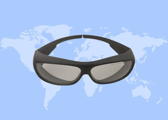 Harga yang bagus OD5 OD4 Kacamata Keamanan Laser CO2 Standar Transparan 10600nm on line