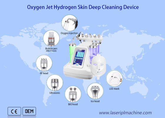 Harga yang bagus Korea Style Hydro Water Dermabrasion Peeling Machine For Facial SKin Cleaning on line