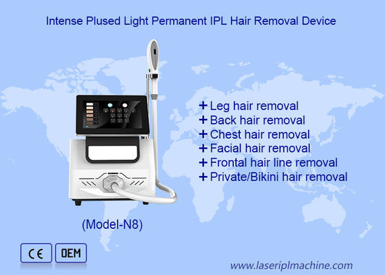 Harga yang bagus Mesin IPL portabel Penghapusan pori untuk tubuh dan wajah IPL Laser Hair Removal on line