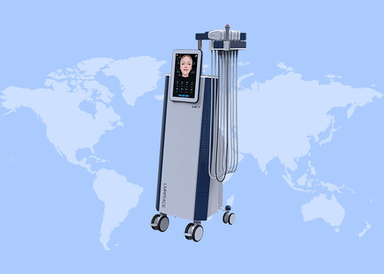 Harga yang bagus EMS RF 5MHz Mesin pijat mata Bentuk tubuh V Wajah EMS Mesin peregangan kulit on line