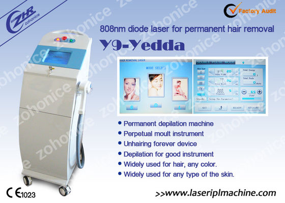 Harga yang bagus 808 Diode Laser Hair Removal Machine Untuk Menghilangkan Rambut on line