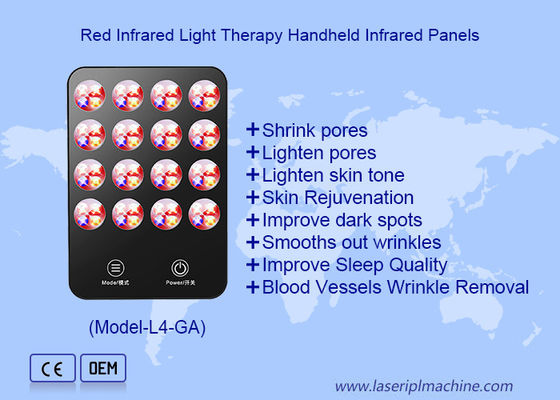 Harga yang bagus Penggunaan Rumah Penghapusan Lingkaran Hitam Anti Penuaan 620nm LED Therapy Panel on line
