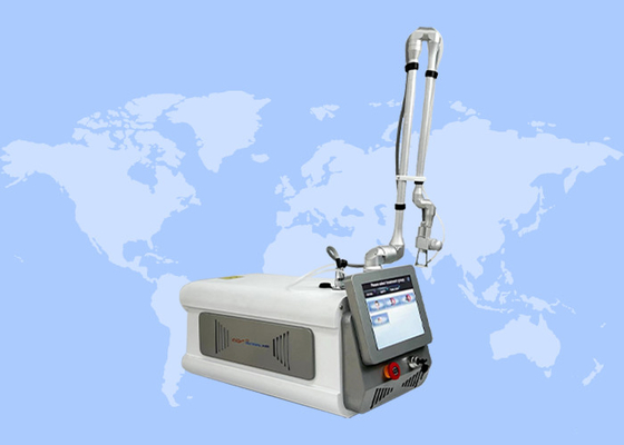 30W RF Tube Fractional Co2 Laser untuk Penghapusan Paru-paru dan Peningkatan Tekanan Kulit