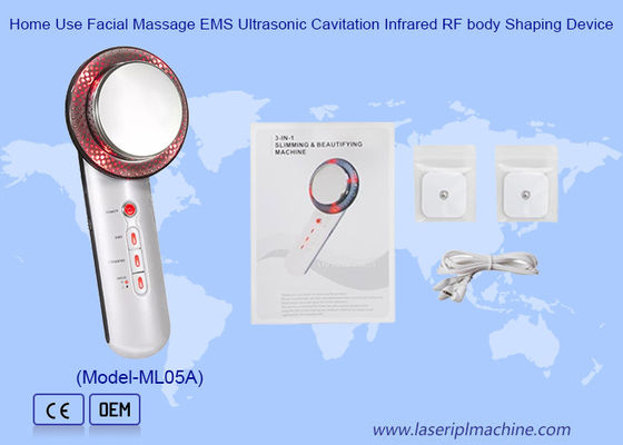 Harga yang bagus Penggunaan Rumah Pijat Wajah Ems Ultrasonik Kavitasi Infrared RF Body Shaping Device on line