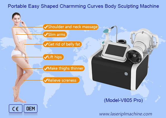 Harga yang bagus 360 Roller Anti Cellulite Relaksasi Tubuh Rf Vacumm 40K Cavitation Velashaping Slimming Machine on line