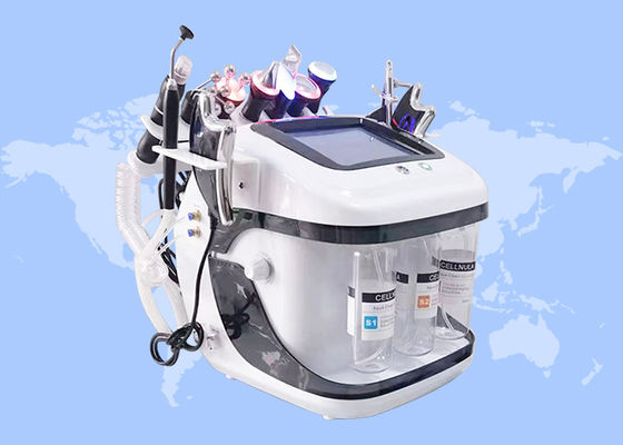 Harga yang bagus Pembersihan Wajah Penghapusan Komedo Aqua Jet Peel Oxygen Rf Hydro Microdermabrasion Machine on line