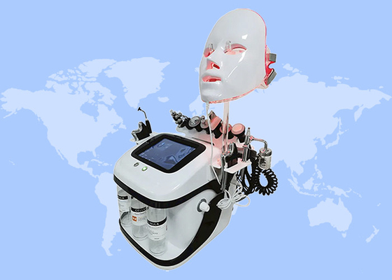11 dalam 1 pembersih wajah Skin Lifting Rf Hydro Microdermabrasion Mesin untuk mengelupas pembersih dalam