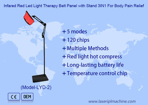 Harga yang bagus Infared Red Led Light Therapy Belt Panel Dengan Stand 3 In 1 Untuk Meredakan Nyeri Tubuh on line