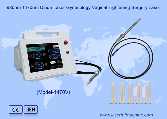 980nm 1470nm Diode Laser Ginekologi Pembesaran Vaginal Operasi Laser
