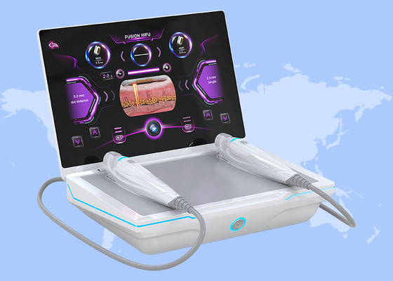 Ultrasound Lifting Wajah Pengetatan Kulit Penghapusan Kerutan Mesin Hifu 12D