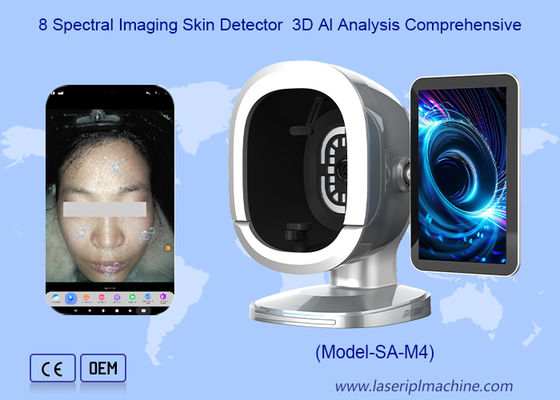 Harga yang bagus One Stop All Round Digital 3D Al Digital Tester Skin Image Analyzer on line
