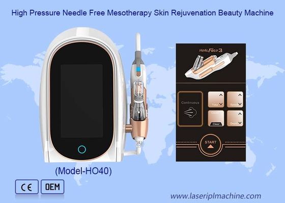 High Pressure Needle Free Mesotherapy Skin Rejuvenation Beauty Machine