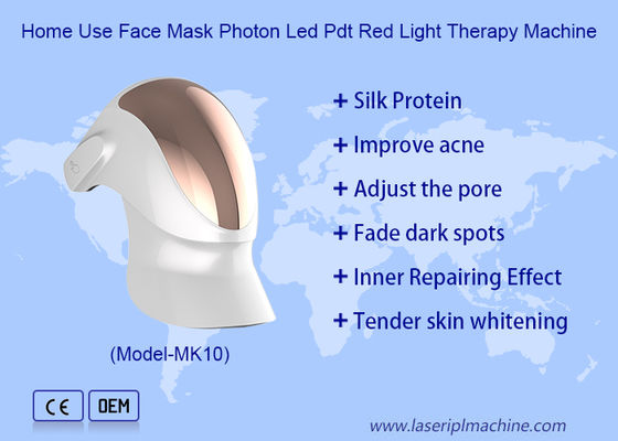 Harga yang bagus Masker Terapi Cahaya Merah LED Photon Pengencangan Kulit Silikon Led Masker Wajah Cahaya Merah on line