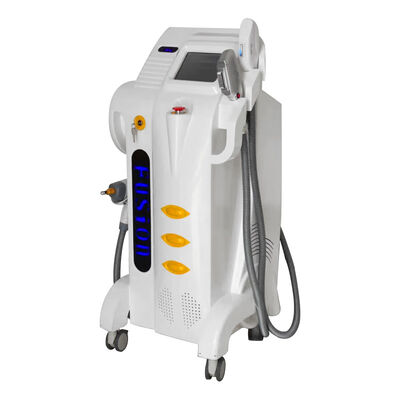 Rf Nd Yag Laser ODM Opt Shr Ipl Machine Penghilang Bulu Profesional Tanpa Rasa Sakit