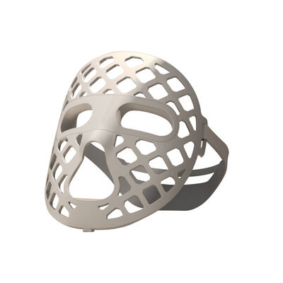 Desain Hollow Out Soft Silicone Biru Merah Kuning Terapi Cahaya LED Topeng Wajah