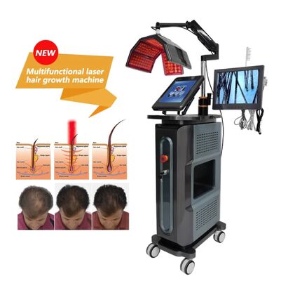 Harga yang bagus Diode Laser Low Level Therapy Pertumbuhan Rambut Pengobatan Kerontokan Rambut Pertumbuhan 650nm Mesin Pertumbuhan Rambut on line