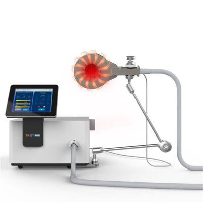 100-300 Khz Pendingin Udara Mesin Terapi Magneto Cedera Olahraga Pereda Nyeri Sendi Physio