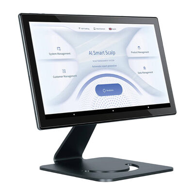 Harga yang bagus 50x 200x HD Mesin Penganalisis Kulit Kepala Rambut Pemindai Kulit Kepala dengan Satu-tekan dan Pemotretan Otomatis on line