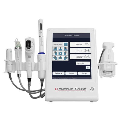 12 Baris Intensitas Tinggi Terfokus Perangkat Ultrasound Anti Kerut Pelangsing Tubuh