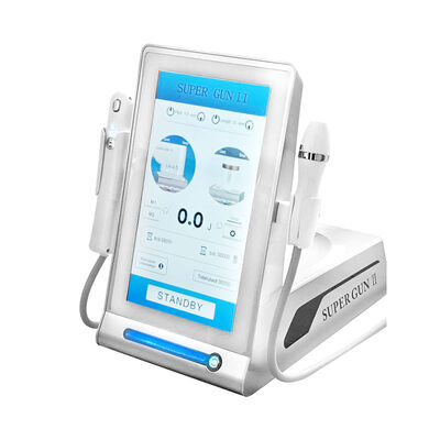 Pengiriman Tubuh Mesin Hifu 7d Portabel Putih CE