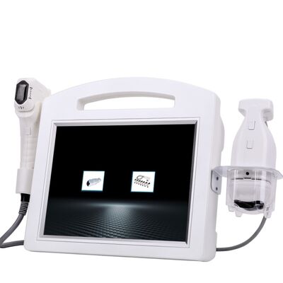 Harga yang bagus 2 In 1 Face Lift 3D Mesin HIFU High Intensity Focused Ultrasound 110V - 220V Voltage on line
