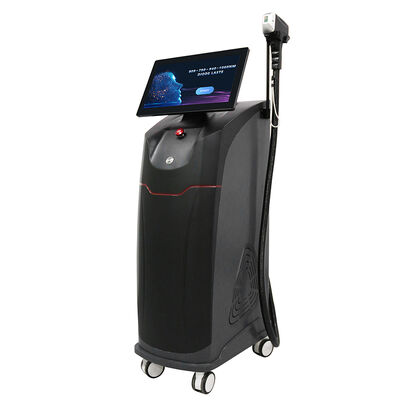 Harga yang bagus 500W-1600W 4 panjang gelombang untuk semua warna kulit 808nm Diode Laser Hair Removal Machine on line