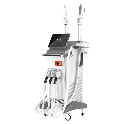 Harga yang bagus 3 IN 1 Nd Yag 808nm Diode Laser Hair Tattoo Removal IPL Mesin Pengobatan Jerawat on line