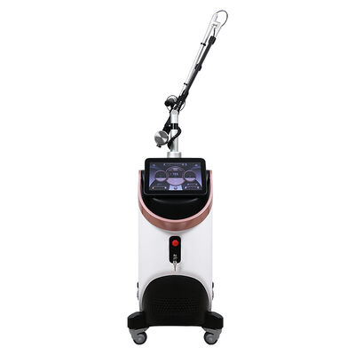 Harga yang bagus 450ps 750pcs Pico Laser Mesin kecantikan Untuk menghilangkan tato Picosecond Laser on line