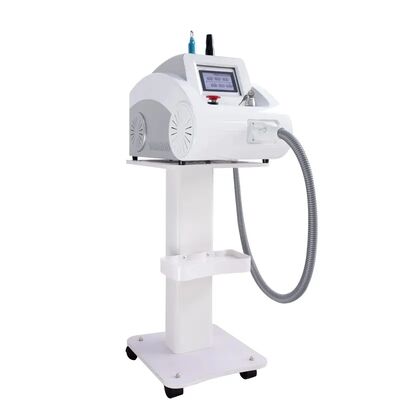 Harga yang bagus Portable Mini nd yag Laser 1064nm / 532nm Wavelength Tattoo Removal Machine on line