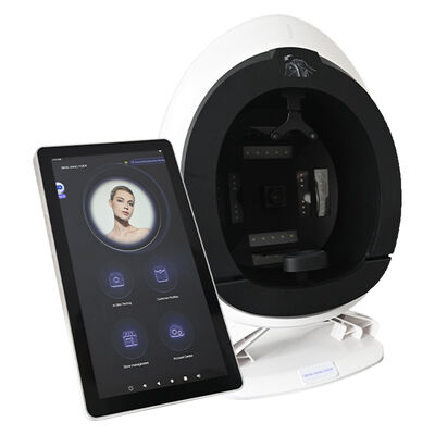 Harga yang bagus Mesin Analisis Kulit 3D Portable Scanner Pigmen Kerutan Untuk Wajah on line