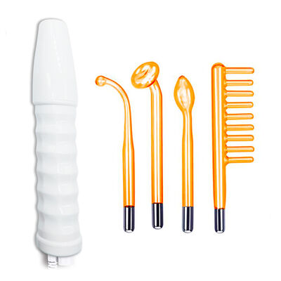 Harga yang bagus 4 In 1 220v Penggunaan Rumah Perangkat Kecantikan Abs High Frequency Skin Therapy Wand on line