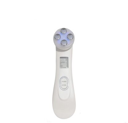 Harga yang bagus Perangkat Kecantikan Wajah Mini Rumah / Ultrasonic Led Lights 6 Warna, Photon Face Massager on line